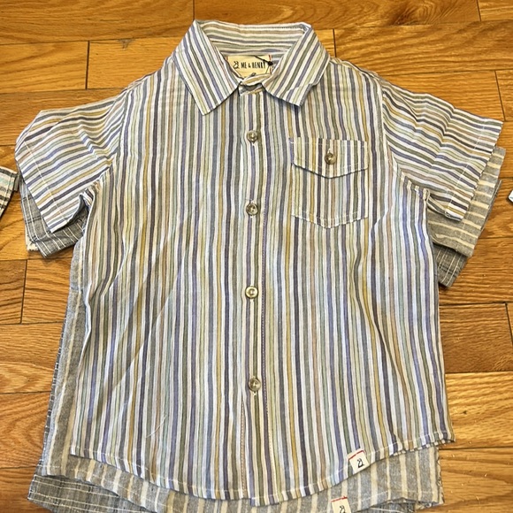 Bundle 8 Boys linen dress shirts - Picture 5 of 9